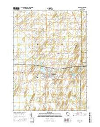 Marshall Wisconsin Current topographic map, 1:24000 scale, 7.5 X 7.5 Minute, Year 2016