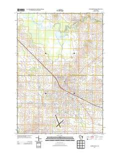 Marshfield Wisconsin Historical topographic map, 1:24000 scale, 7.5 X 7.5 Minute, Year 2013