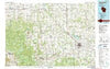 Marshfield Wisconsin Historical topographic map, 1:100000 scale, 30 X 60 Minute, Year 1984
