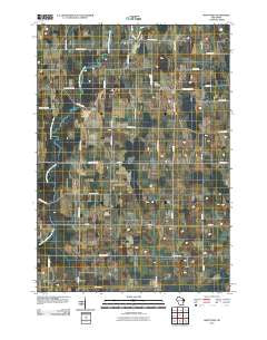 Marytown Wisconsin Historical topographic map, 1:24000 scale, 7.5 X 7.5 Minute, Year 2010