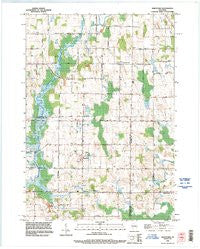 Marytown Wisconsin Historical topographic map, 1:24000 scale, 7.5 X 7.5 Minute, Year 1992