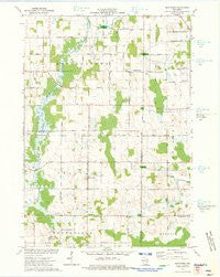 Marytown Wisconsin Historical topographic map, 1:24000 scale, 7.5 X 7.5 Minute, Year 1974