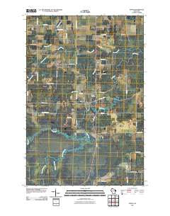 Mason Wisconsin Historical topographic map, 1:24000 scale, 7.5 X 7.5 Minute, Year 2010