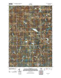 Mattoon Wisconsin Historical topographic map, 1:24000 scale, 7.5 X 7.5 Minute, Year 2010