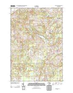 Mattoon Wisconsin Historical topographic map, 1:24000 scale, 7.5 X 7.5 Minute, Year 2013