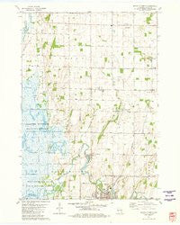 Mayville North Wisconsin Historical topographic map, 1:24000 scale, 7.5 X 7.5 Minute, Year 1981