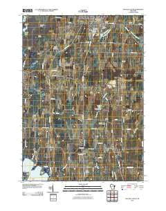 Mayville South Wisconsin Historical topographic map, 1:24000 scale, 7.5 X 7.5 Minute, Year 2010
