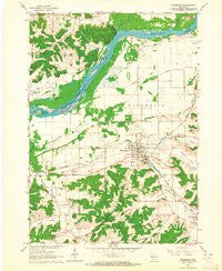 Mazomanie Wisconsin Historical topographic map, 1:24000 scale, 7.5 X 7.5 Minute, Year 1962