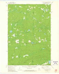 Mc Caslin Mountain Wisconsin Historical topographic map, 1:24000 scale, 7.5 X 7.5 Minute, Year 1972