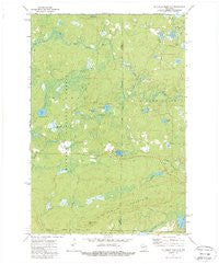 Mc Caslin Mountain Wisconsin Historical topographic map, 1:24000 scale, 7.5 X 7.5 Minute, Year 1972