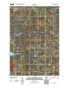Mead Lake East Wisconsin Historical topographic map, 1:24000 scale, 7.5 X 7.5 Minute, Year 2010