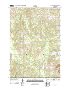 Mead Lake West Wisconsin Historical topographic map, 1:24000 scale, 7.5 X 7.5 Minute, Year 2013