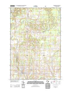 Medford Wisconsin Historical topographic map, 1:24000 scale, 7.5 X 7.5 Minute, Year 2013