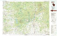 Medford Wisconsin Historical topographic map, 1:100000 scale, 30 X 60 Minute, Year 1980