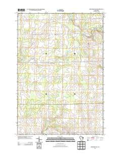 Medford SW Wisconsin Historical topographic map, 1:24000 scale, 7.5 X 7.5 Minute, Year 2013
