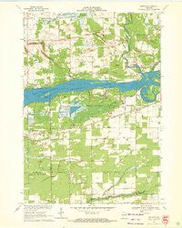 Meehan Wisconsin Historical topographic map, 1:24000 scale, 7.5 X 7.5 Minute, Year 1970