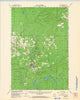 Mellen Wisconsin Historical topographic map, 1:62500 scale, 15 X 15 Minute, Year 1967