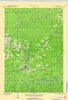 Mellen Wisconsin Historical topographic map, 1:48000 scale, 15 X 15 Minute, Year 1942
