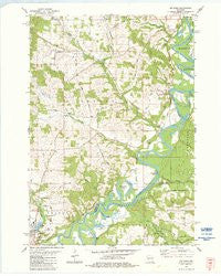 Melrose Wisconsin Historical topographic map, 1:24000 scale, 7.5 X 7.5 Minute, Year 1983