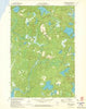 Mercer Lake Wisconsin Historical topographic map, 1:24000 scale, 7.5 X 7.5 Minute, Year 1971
