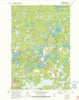 Mercer Wisconsin Historical topographic map, 1:24000 scale, 7.5 X 7.5 Minute, Year 1973