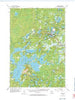 Mercer Wisconsin Historical topographic map, 1:62500 scale, 15 X 15 Minute, Year 1955