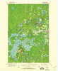 Mercer Wisconsin Historical topographic map, 1:62500 scale, 15 X 15 Minute, Year 1955