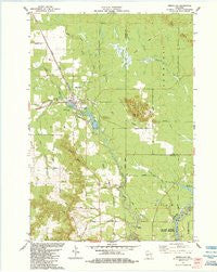 Merrillan Wisconsin Historical topographic map, 1:24000 scale, 7.5 X 7.5 Minute, Year 1984