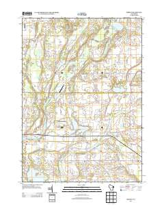 Merton Wisconsin Historical topographic map, 1:24000 scale, 7.5 X 7.5 Minute, Year 2013