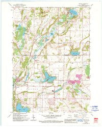 Merton Wisconsin Historical topographic map, 1:24000 scale, 7.5 X 7.5 Minute, Year 1959