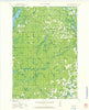 Meteor Wisconsin Historical topographic map, 1:48000 scale, 15 X 15 Minute, Year 1945