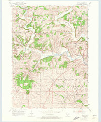 Mifflin Wisconsin Historical topographic map, 1:24000 scale, 7.5 X 7.5 Minute, Year 1952