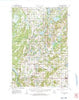 Milltown Wisconsin Historical topographic map, 1:62500 scale, 15 X 15 Minute, Year 1955