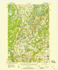 Milltown Wisconsin Historical topographic map, 1:62500 scale, 15 X 15 Minute, Year 1955