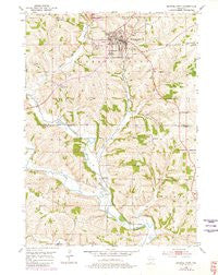 Mineral Point Wisconsin Historical topographic map, 1:24000 scale, 7.5 X 7.5 Minute, Year 1952