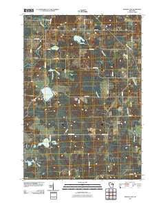 Mission Lake Wisconsin Historical topographic map, 1:24000 scale, 7.5 X 7.5 Minute, Year 2010