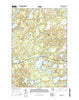 Moen Lake Wisconsin Current topographic map, 1:24000 scale, 7.5 X 7.5 Minute, Year 2015
