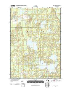 Mole Lake Wisconsin Historical topographic map, 1:24000 scale, 7.5 X 7.5 Minute, Year 2013