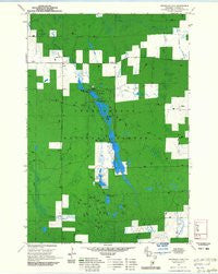Mondeaux Dam Wisconsin Historical topographic map, 1:24000 scale, 7.5 X 7.5 Minute, Year 1970