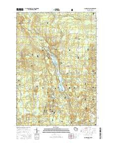 Mondeaux Dam Wisconsin Current topographic map, 1:24000 scale, 7.5 X 7.5 Minute, Year 2015