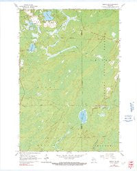 Monico NE Wisconsin Historical topographic map, 1:24000 scale, 7.5 X 7.5 Minute, Year 1965