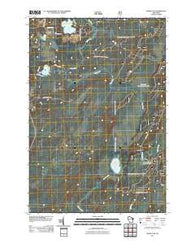 Monico NE Wisconsin Historical topographic map, 1:24000 scale, 7.5 X 7.5 Minute, Year 2011