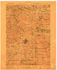 Monroe Wisconsin Historical topographic map, 1:62500 scale, 15 X 15 Minute, Year 1922