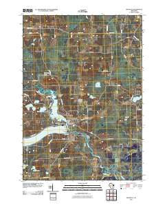 Montello Wisconsin Historical topographic map, 1:24000 scale, 7.5 X 7.5 Minute, Year 2010