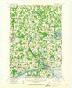 Montello Wisconsin Historical topographic map, 1:62500 scale, 15 X 15 Minute, Year 1961