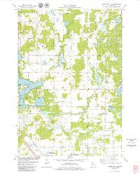Moose Ear Lake Wisconsin Historical topographic map, 1:24000 scale, 7.5 X 7.5 Minute, Year 1978