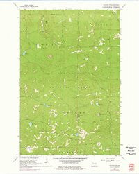 Moquah NW Wisconsin Historical topographic map, 1:24000 scale, 7.5 X 7.5 Minute, Year 1964