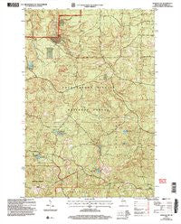 Moquah NW Wisconsin Historical topographic map, 1:24000 scale, 7.5 X 7.5 Minute, Year 2005