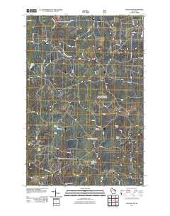 Moquah NW Wisconsin Historical topographic map, 1:24000 scale, 7.5 X 7.5 Minute, Year 2011