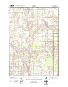 Morrison Wisconsin Historical topographic map, 1:24000 scale, 7.5 X 7.5 Minute, Year 2013